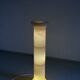 Alabaster column pedestal floor lamp | Italy | 1980s