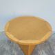 Table basse ronde vintage design style Maison Regain 1970s