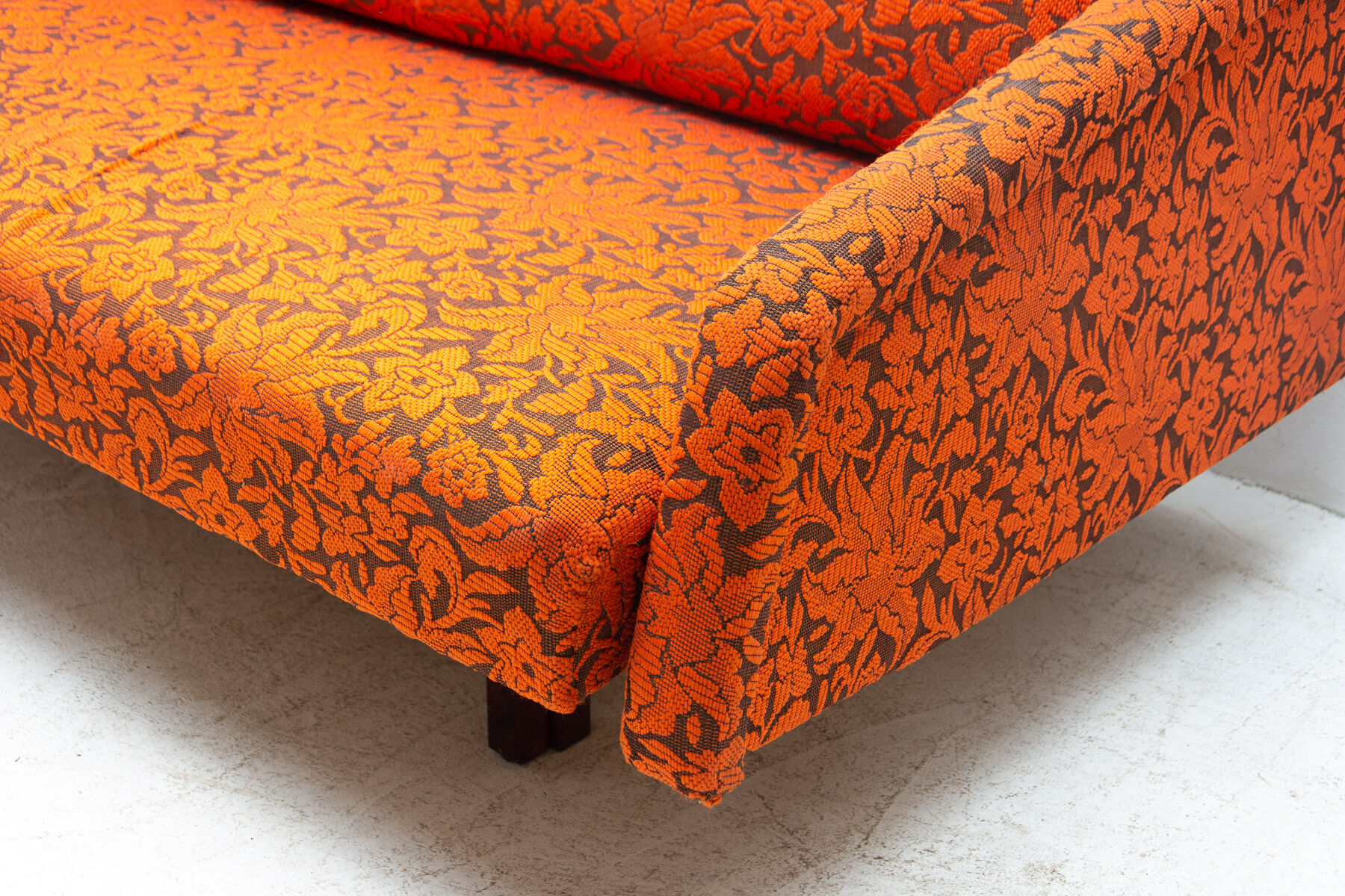 Canapé-lit pliant du milieu du siècle, années 1960, Tchécoslovaquie