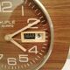 Wall clock year 1960/70 in formica
