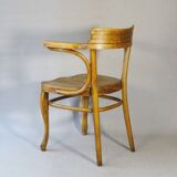 Thonet office chair No. 6150 from 1911, saddle seat - Bentwood -