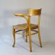 Thonet office chair No. 6150 from 1911, saddle wood seat - Bentwood -