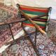 Vintage folding stool 20s