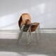 Vintage chairs | dining chairs | stackable chairs | 5 piece