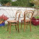 Paire de chaises bistro