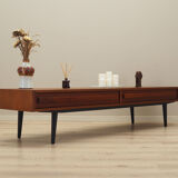Teak lowboard, Danish design, 1970s, production: Denmark