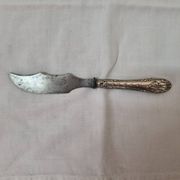 Couteau à beurre, argent,  fin xixeme