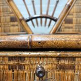 English bamboo coat rack