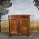Buffet haut Louis XV en merisier style Louis XV
