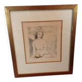 Original drawing by Marie Laurencin