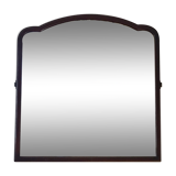 Beveled mahogany mirror, circa 1930