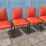 Set de 4 chaises par Pierre Guariche pour Meurop, années 1950