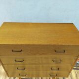 Commode en bois massif