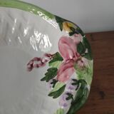 Vintage Barbotine Salad Bowl