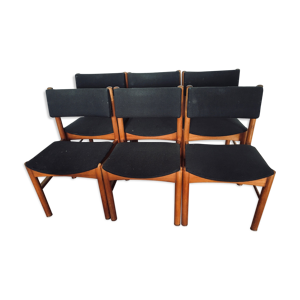 6 chaises scandinave