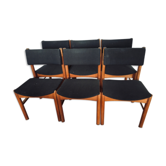 6 chaises scandinave