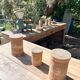 Exceptional antique counter 220 cm