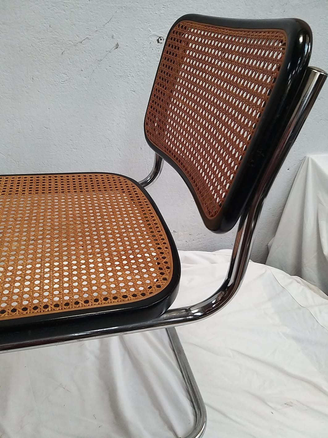 Series of 6 chairs b32 by Marcel Breuer