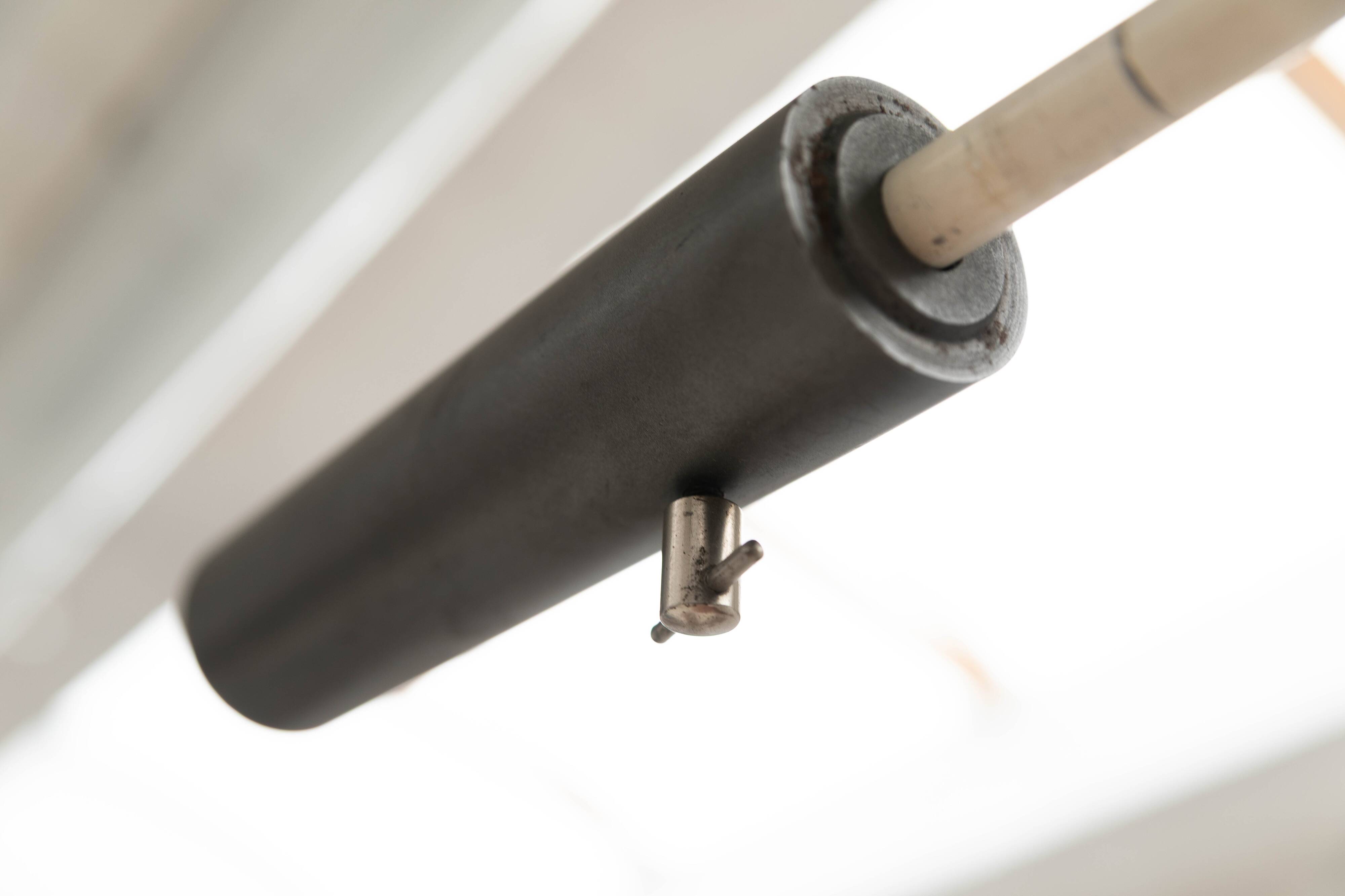 Counterbalance ceiling lamp by JJM Hoogervorst for Anvia Almelo, 1950's