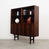 Bibliothèque en palissandre, design danois, années 1960, réalisée par Brouers Møbelfabric