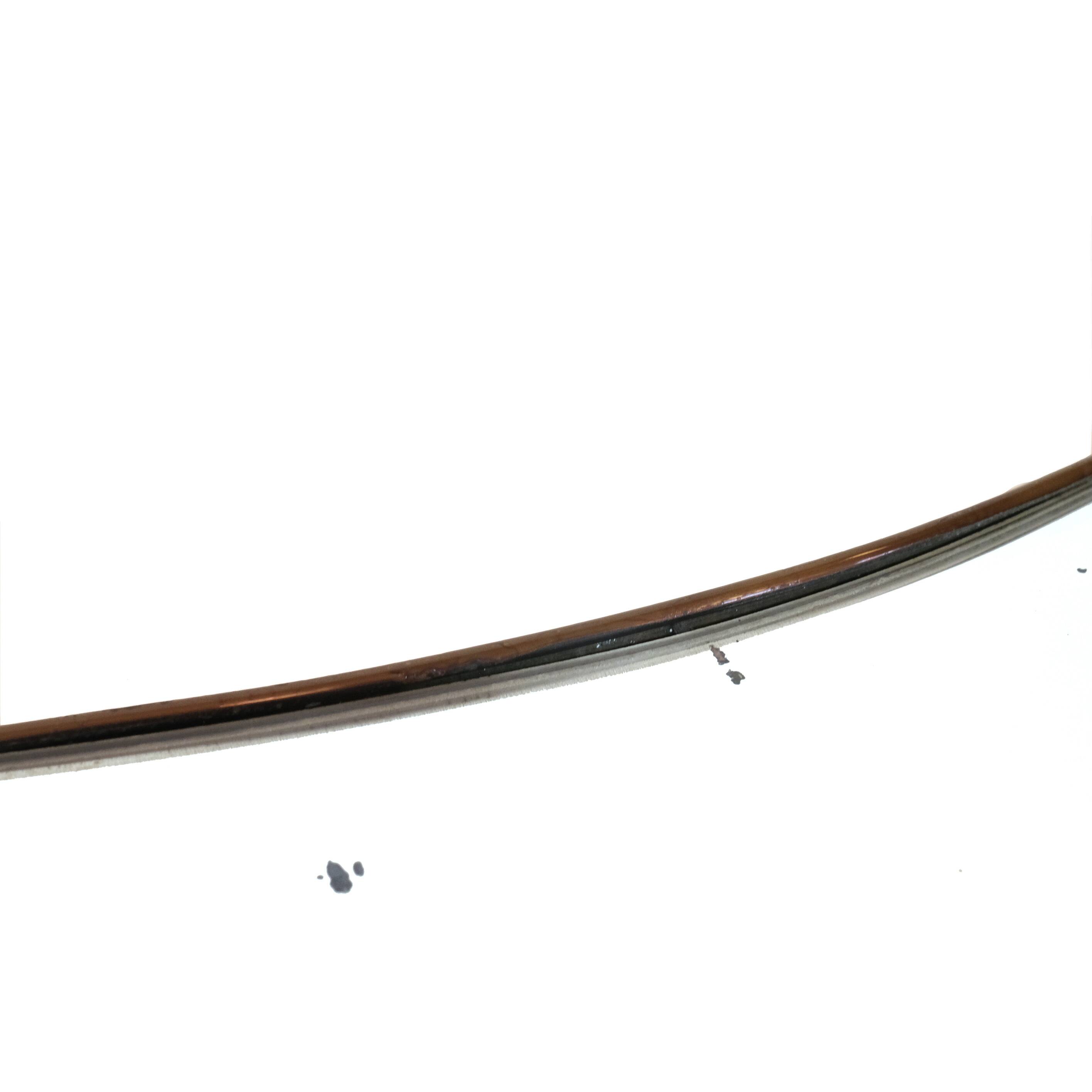 Large Italian mirror from the 50s, 71x57 cm.