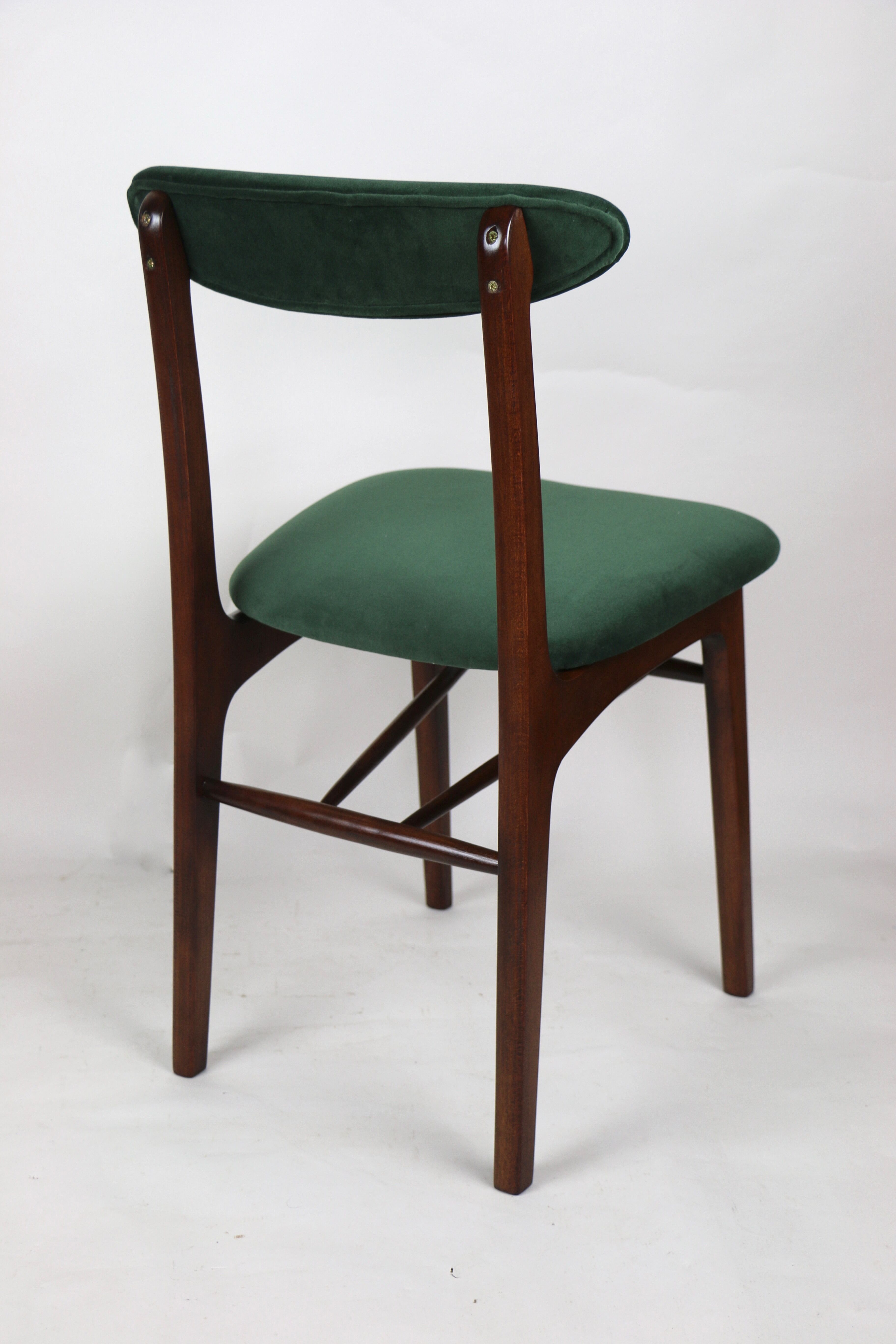 Vintage green Dining Chairs from Rajmund Halas, 1970s, Set of 2