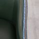 Green Cowhide Leather and Wooden Side/Dining/Desk Chair in English Style