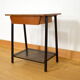 Table de chevet moderniste vintage 1950 / 1960