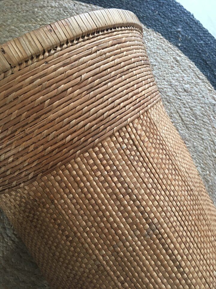 Basket with ethnic style