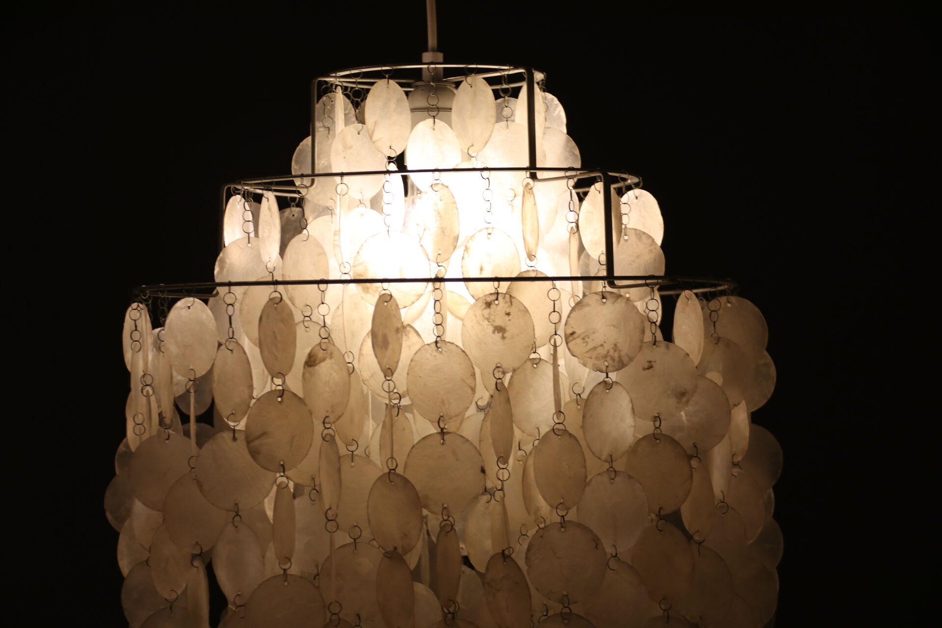 Ceiling lamp model 'FUN 1DM'  designed by Verner Panton  for Verpan, Denmark, 1960