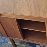 Bernhard Pedersen teak secretaire, Denmark 1960s