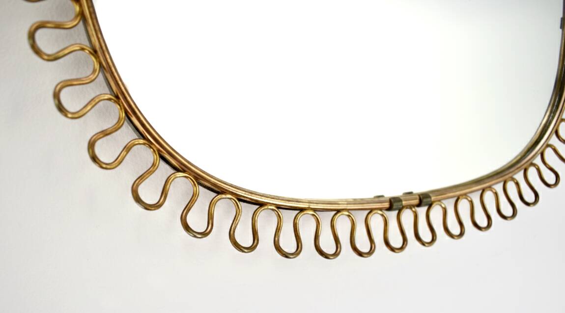 Brass Mirror Joseph Frank for Svenskt Tenn