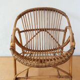 Rattan armchair