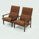 Set of 2 Pastoe FU06 Armchairs by Yngve Ekström 1960s