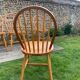 4 chaises scandinaves en bois clair