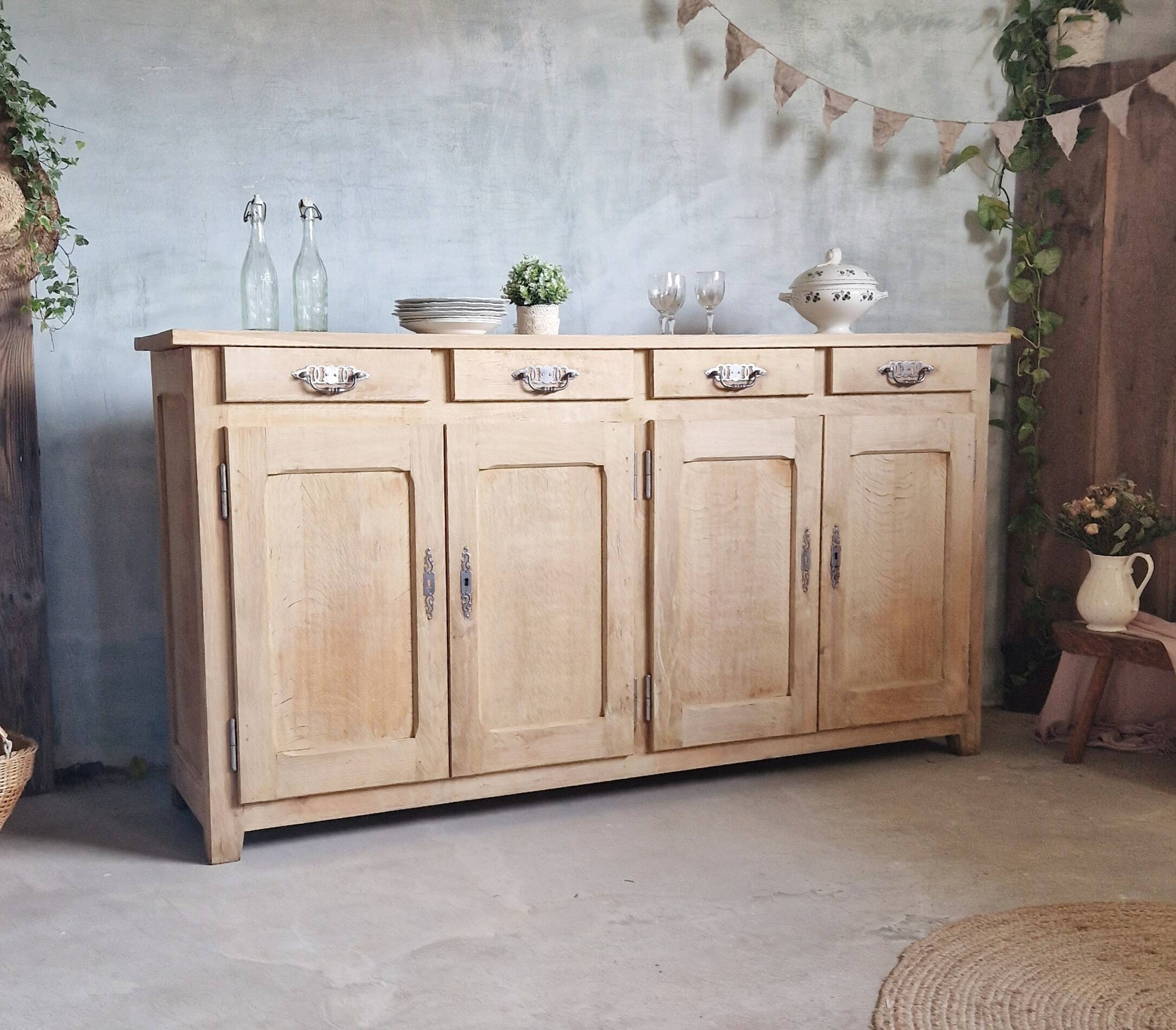 Old oak sideboard