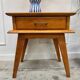 Table de chevet pieds compas