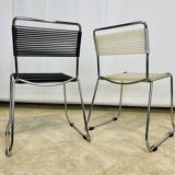 Paire de chaises scoubidou enfant