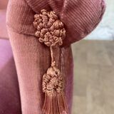 Vintage pink toad armchair