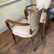 Pair of bridge chairs 60