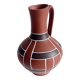 Mid-Century Modern Terracotta Pitcher by AKRU, West Germany, 1950s