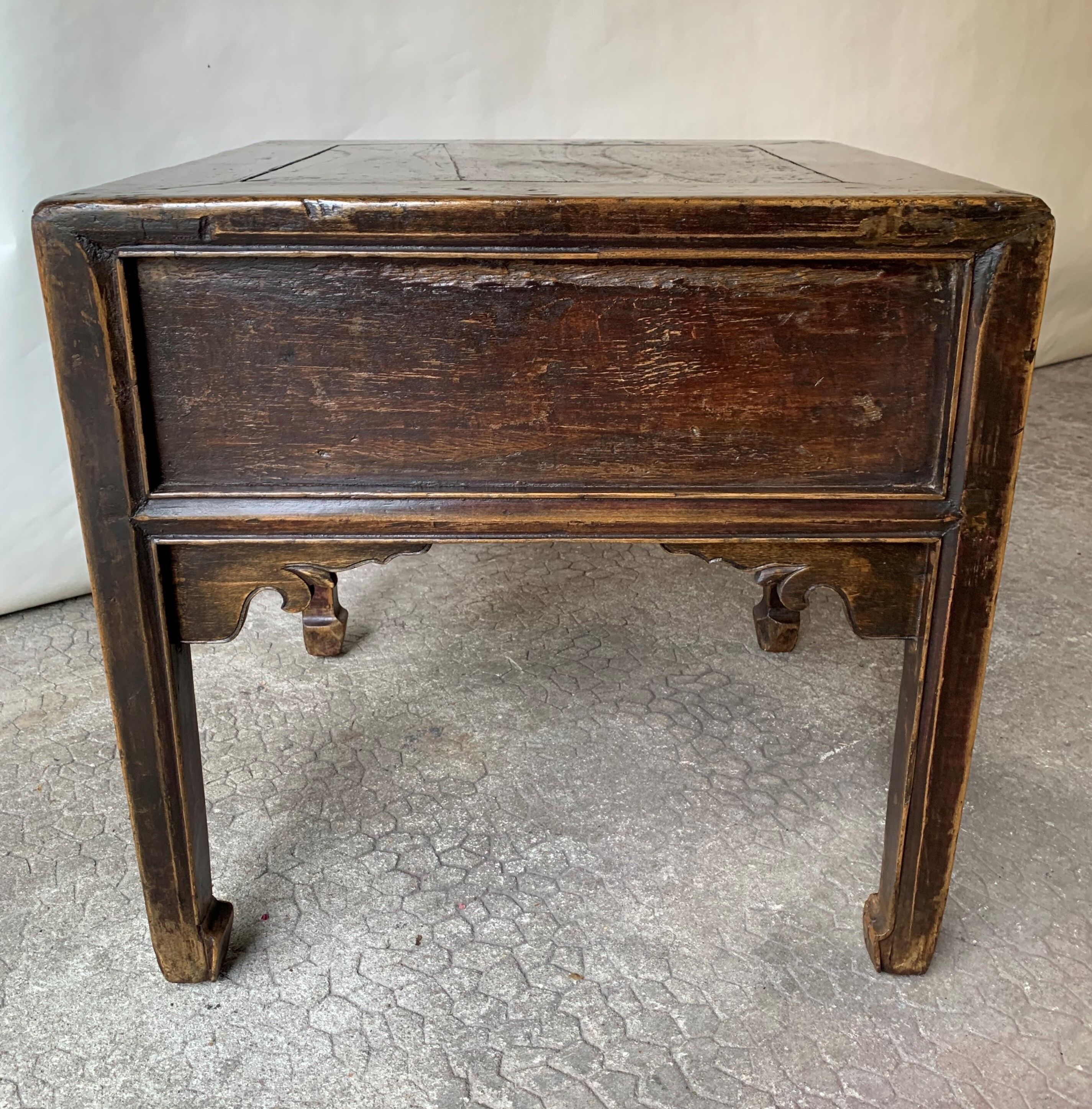 Pair of Chinese bedside tables