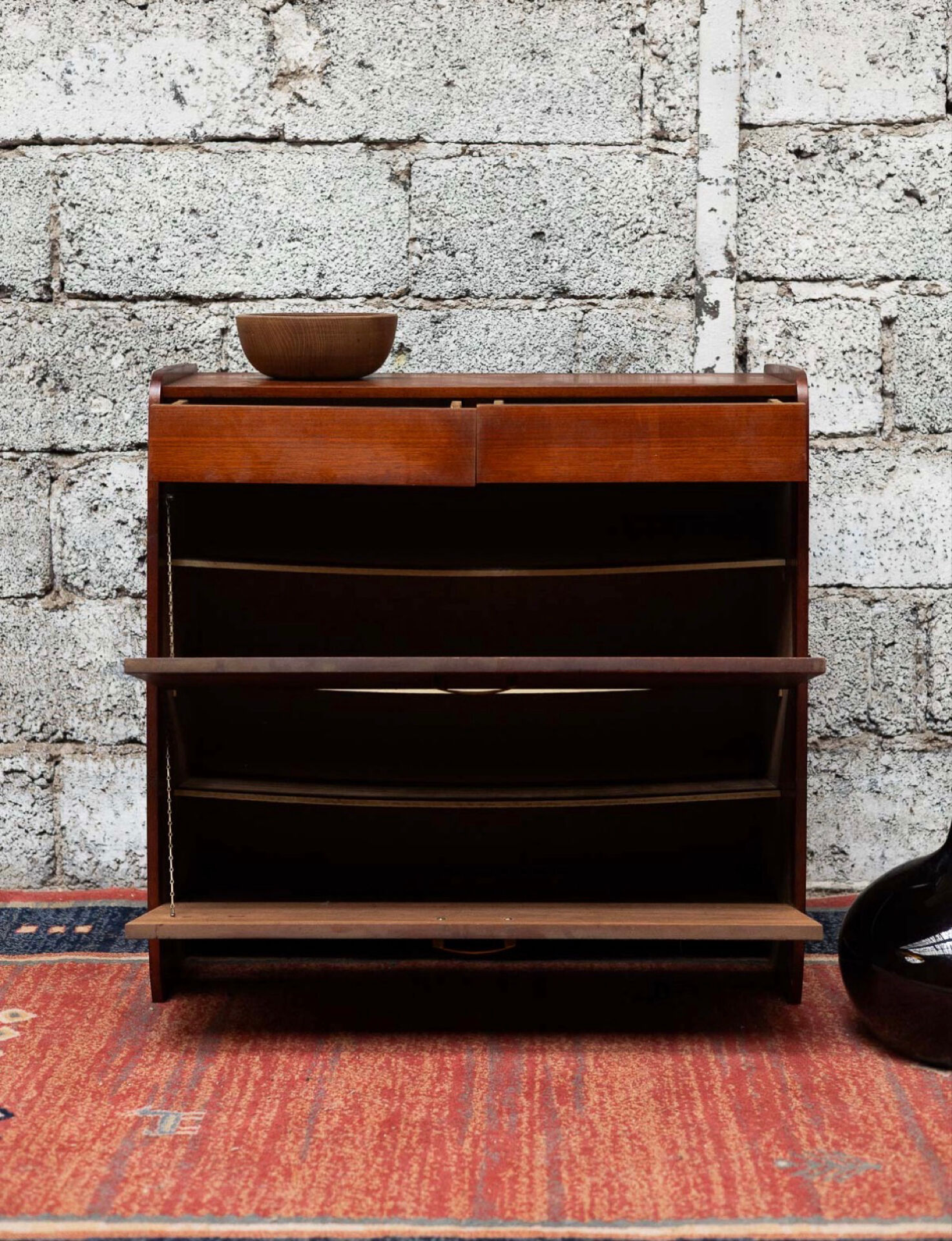 Meuble à chaussures vintage