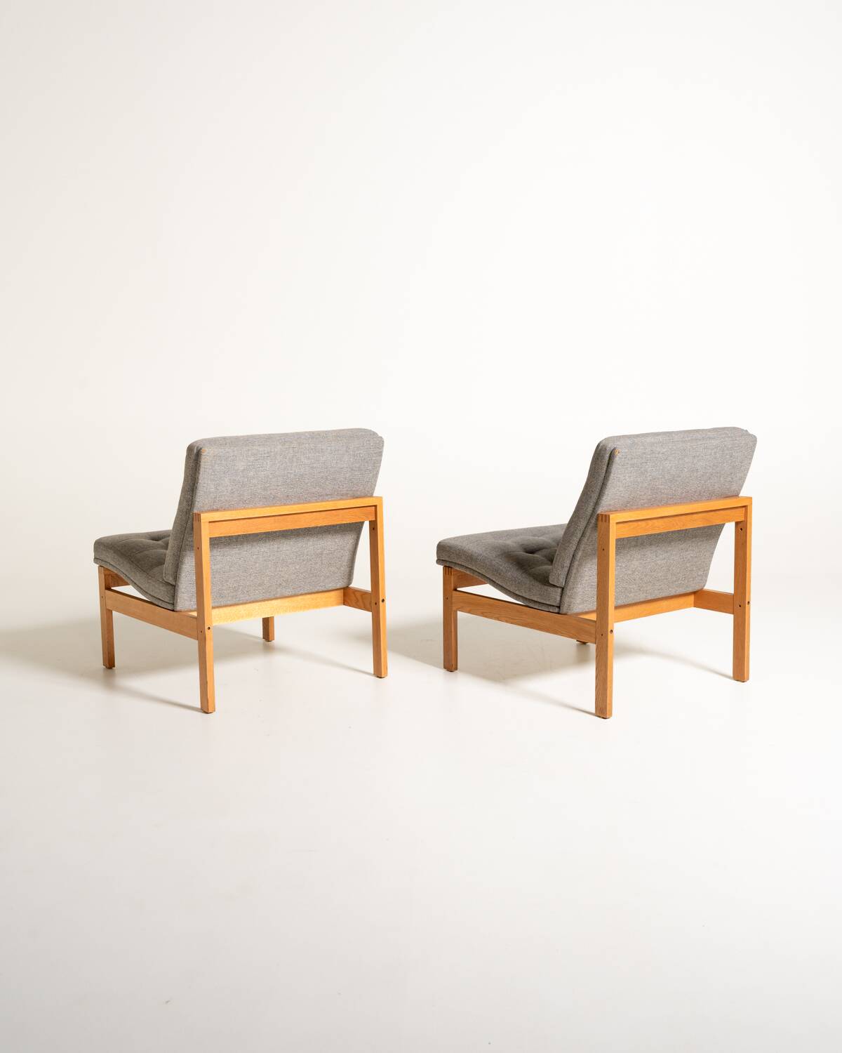 Pair of “Moduline” Armchairs by Torben Lind and Ole Gjerløv-Knudsen