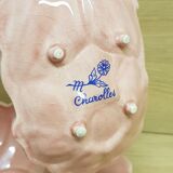 3 piece flower Charolles dessert set