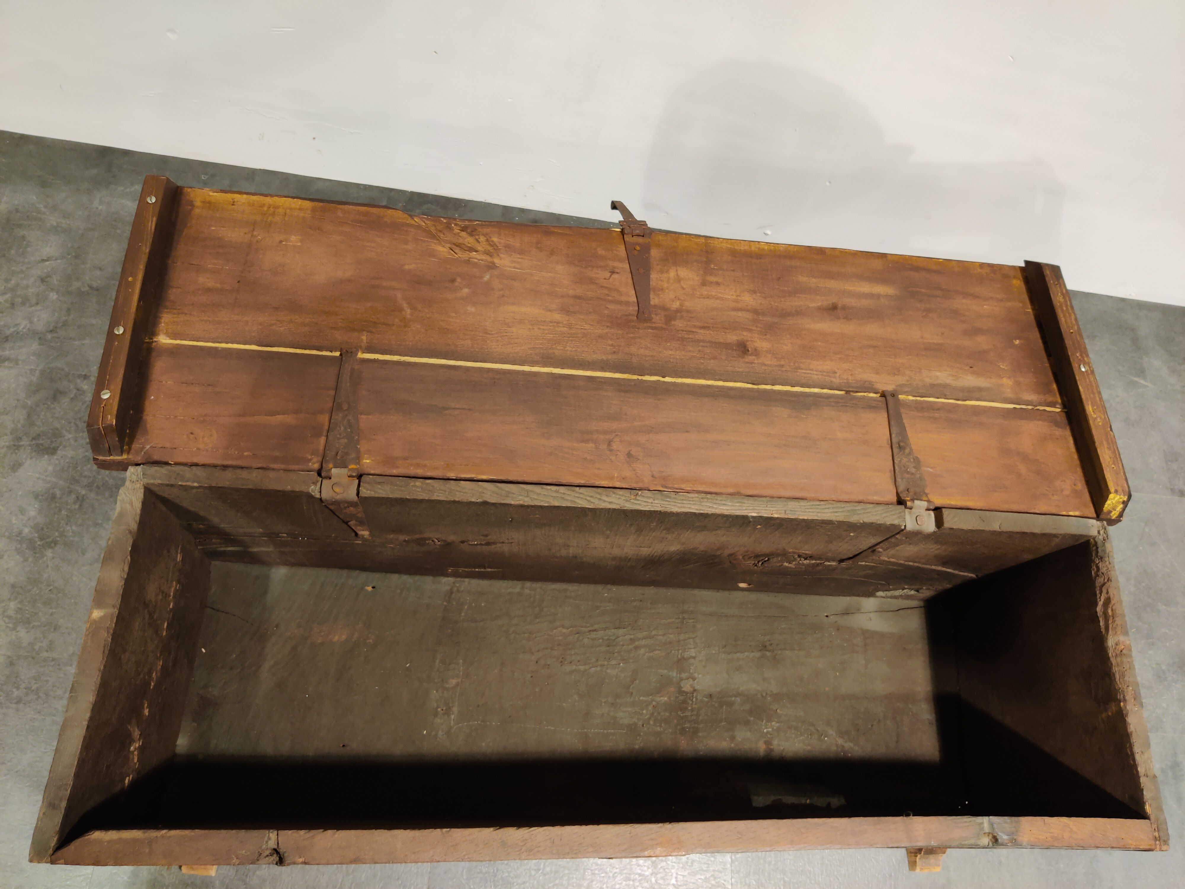 Gothic 16th century blanket chest