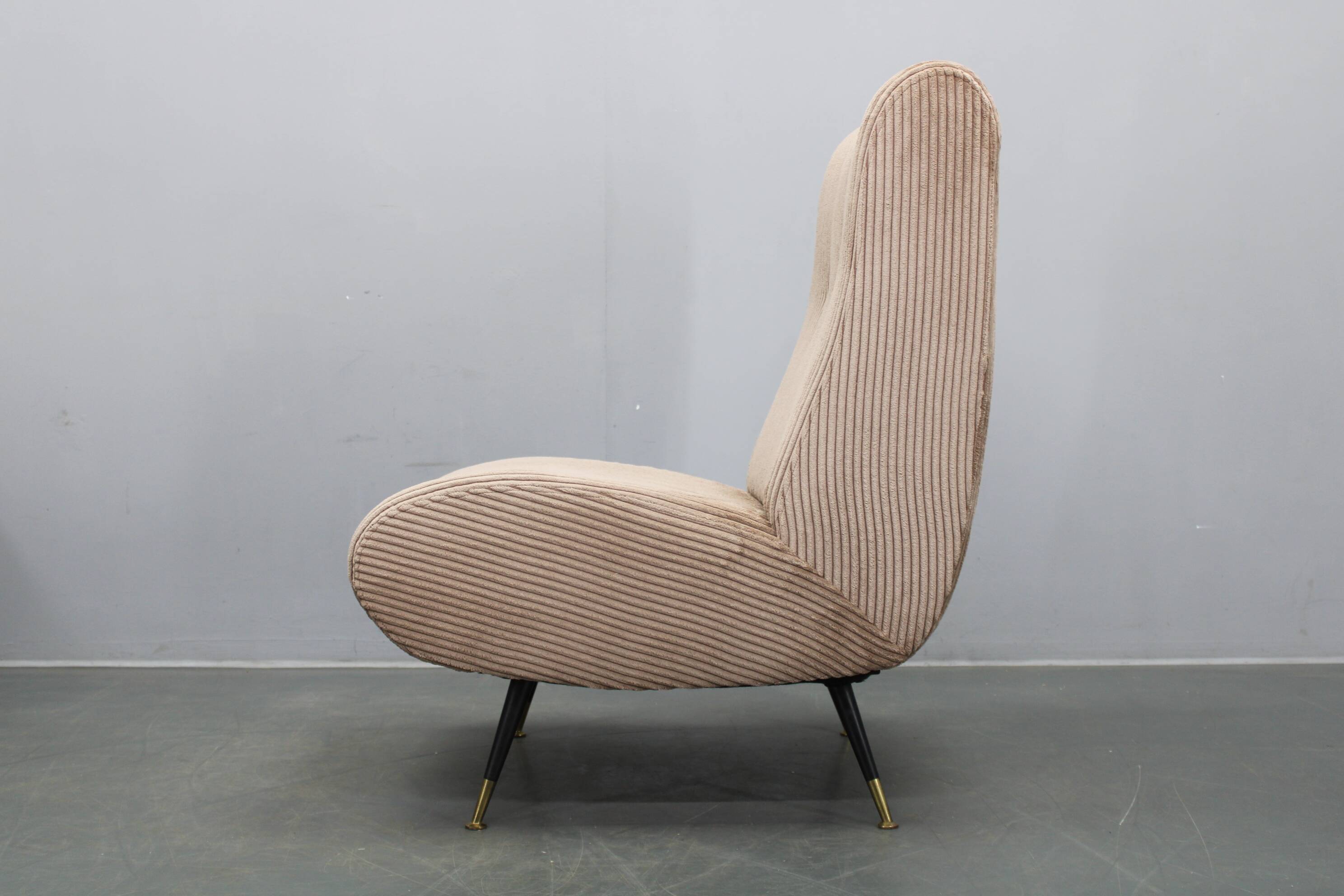 Gigi Radice for Minotti curved modular sofa, Italy, 1950s