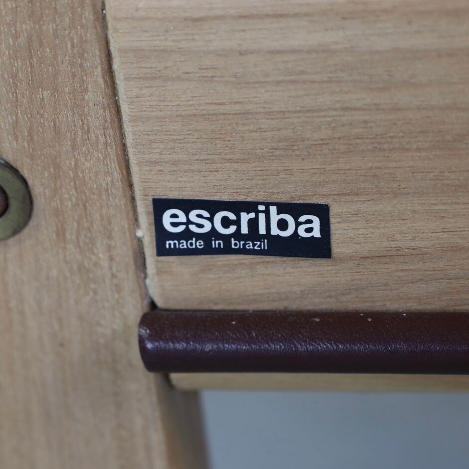 Vintage Lounge Set Leather Escriba Brazil