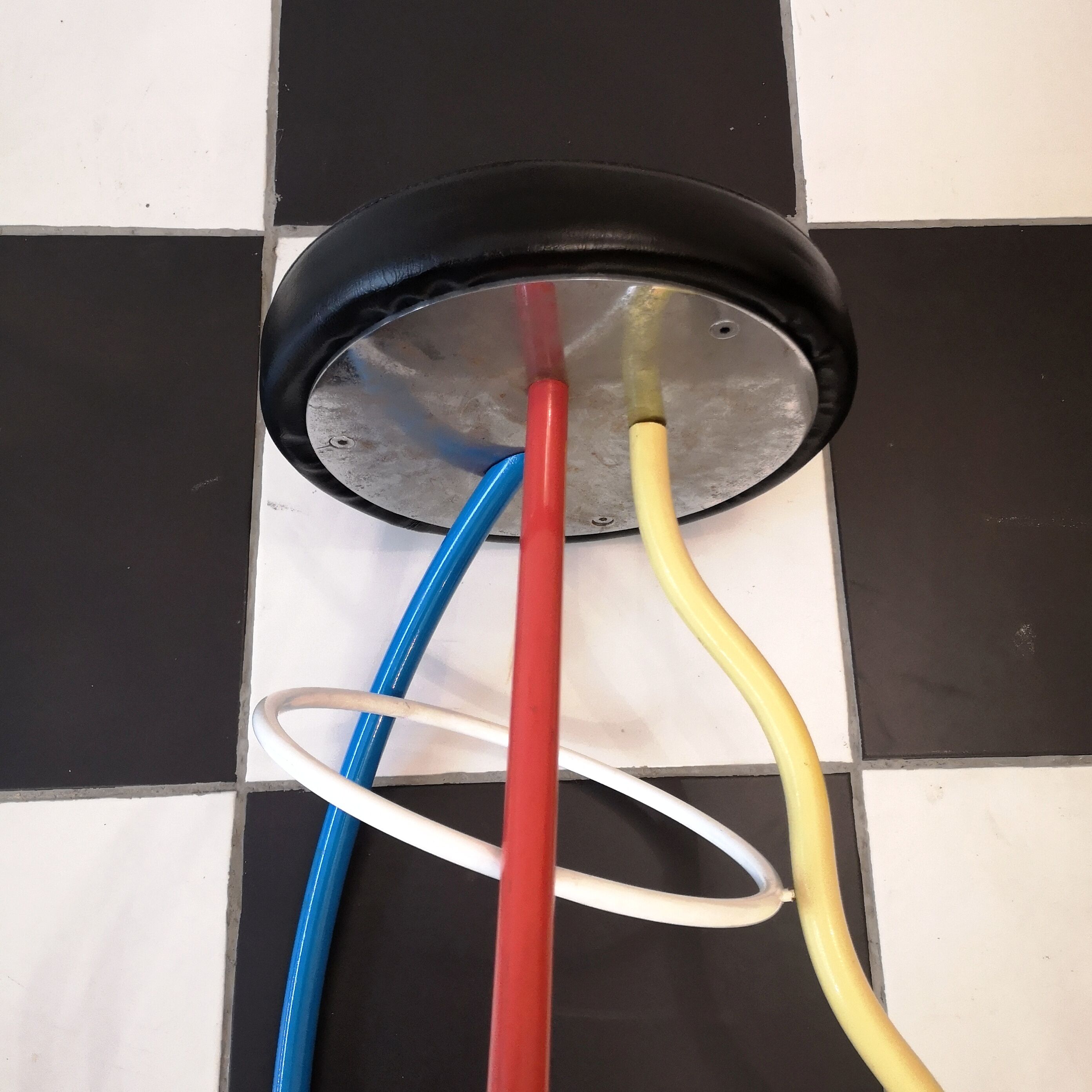 Javier Mariscal pair of stools "duplex"