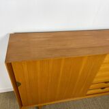 High Scandinavian teak sideboard